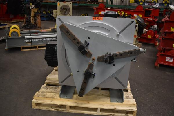 5000 lb. Koike Aronson #MD-50, welding positioner, 36" x36" tbl., hand pendant controller, foot pedal - Image 2