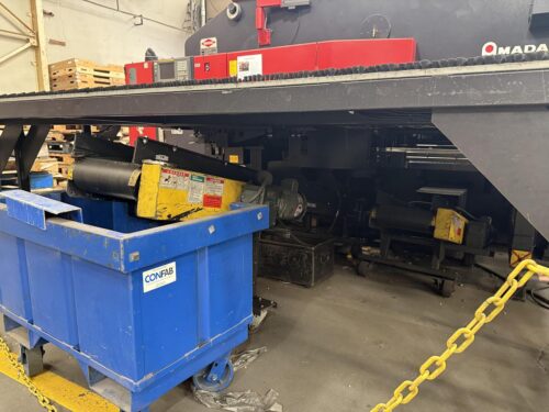 30 Ton, Amada #Vipros-358-King, CNC turret punch press, 58 station, Fanuc 18-P, Amada material shuttle - Image 8
