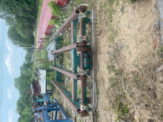 Heavy Duty Transfer Deck, 7' 6" width x 15' L, 4" x 10" tube frame, AS IS - Image 1