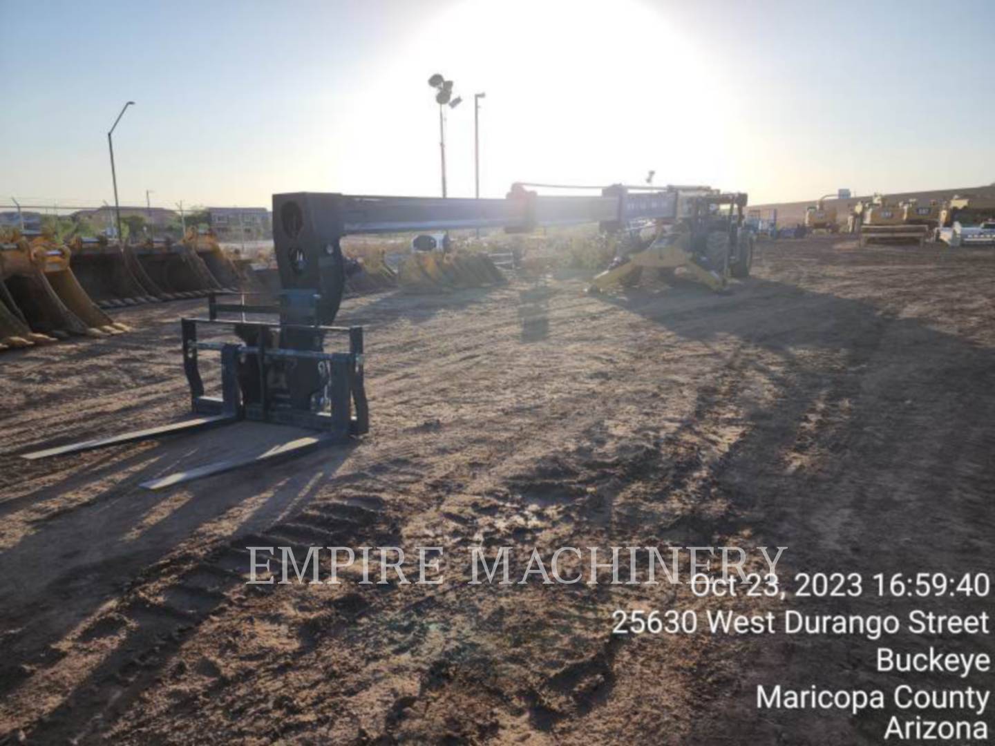 Cat TL1255D, Telehandler, 5433 hours, S/N: ML700685, 2017 - Image 1