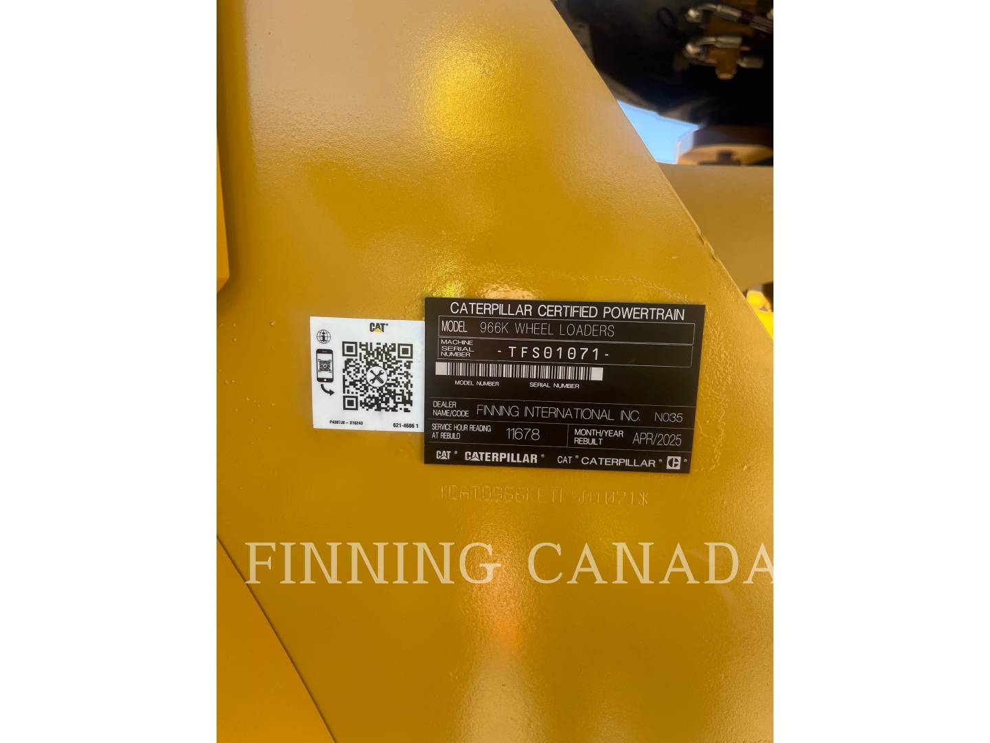 Cat 966K, Wheel Loader, 10 hours, S/N: TFS01071, 2013 - Image 5