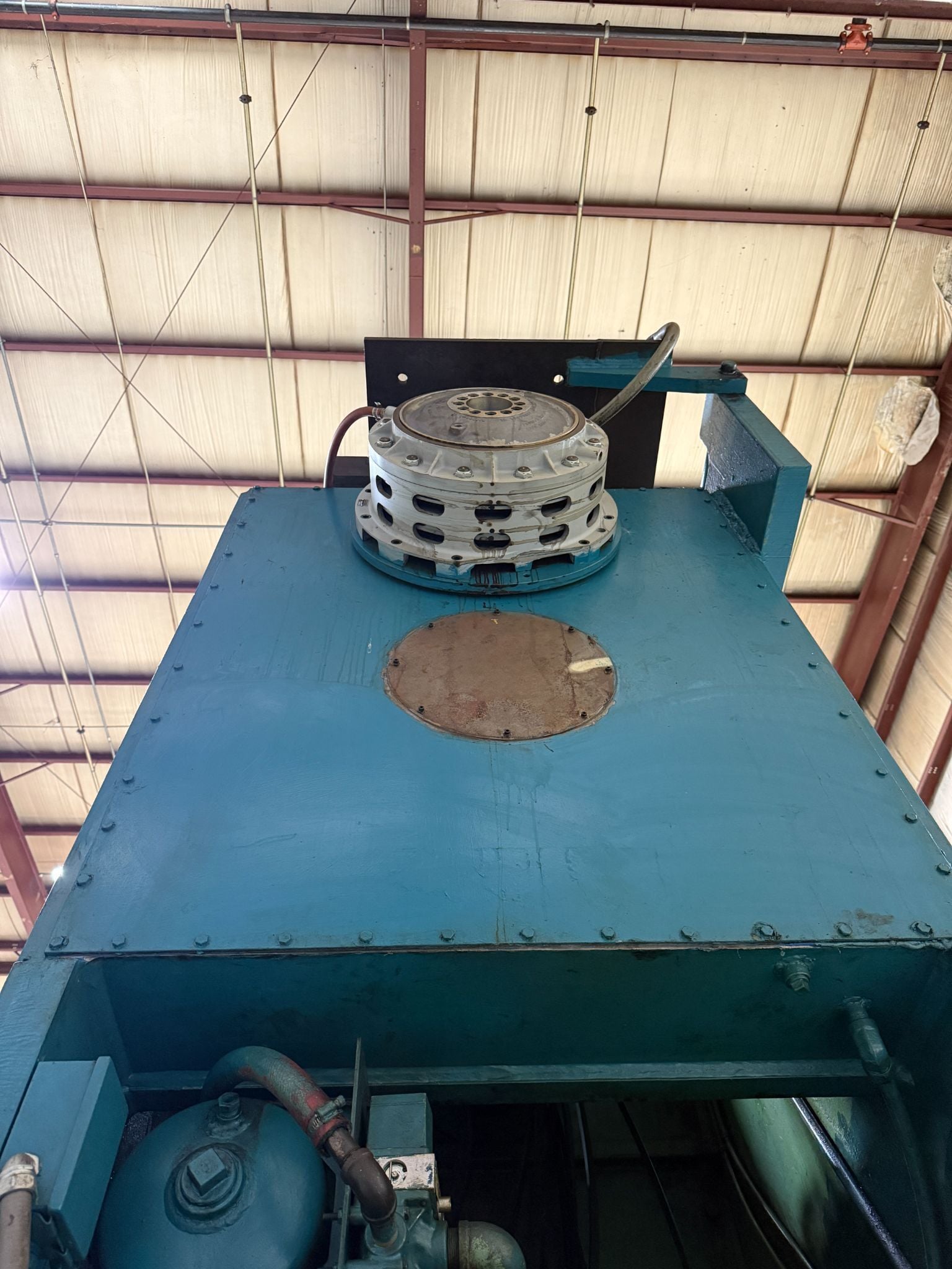 250 Ton, Niagara #E-250, single point gap press, 10" stroke, 22" Shut Height, 6" adj., 58" x34" bed, 32 SPM - Image 6