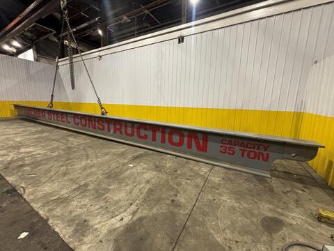 35 Ton, Archer Steel #, spreader bar / lifting beam, 52' L - Image 3