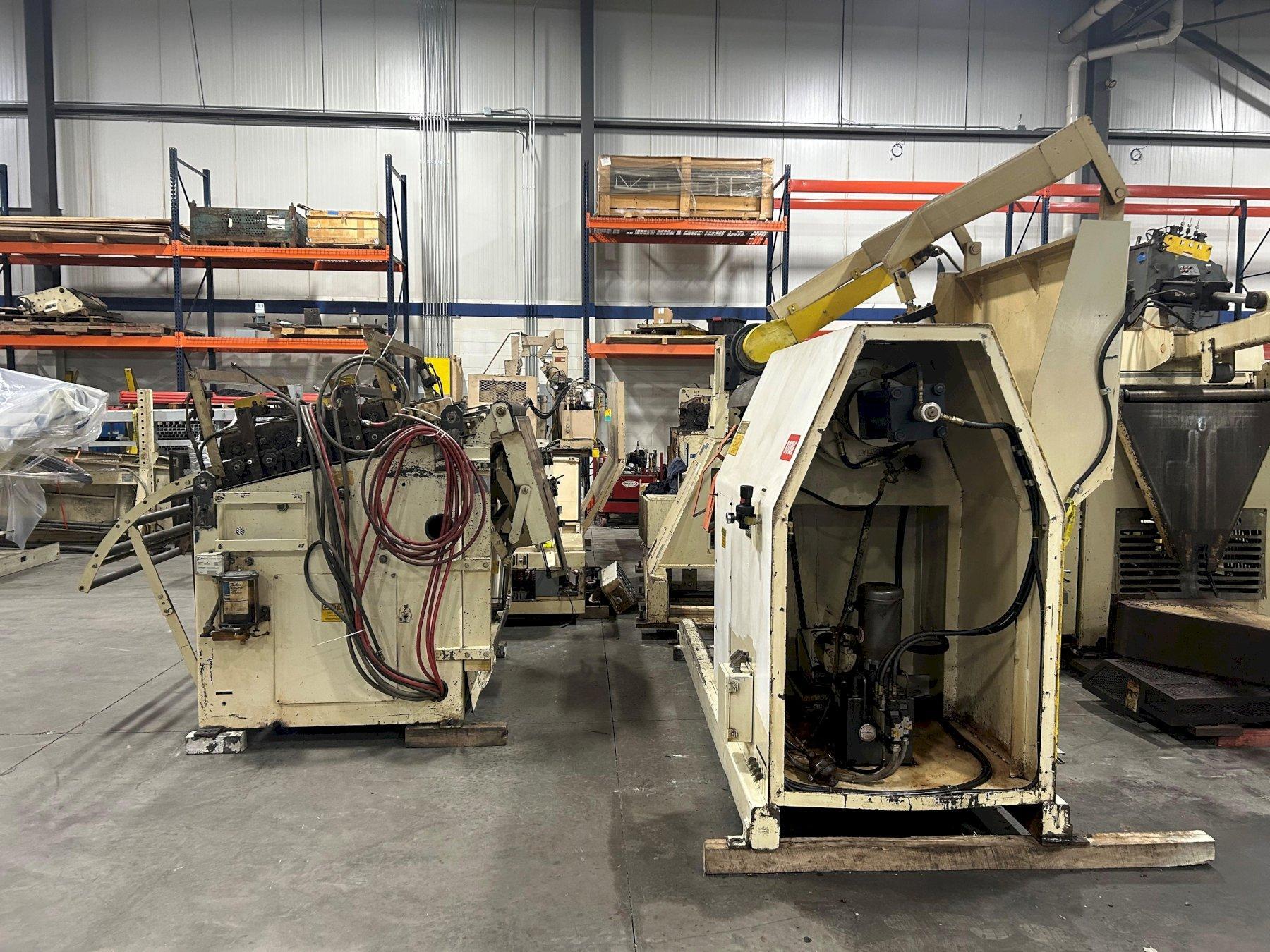 20000 lb. Rowe #20050H DSJ, coil reel uncoiler, 50" width, 60" outside dimensions, 19"-24.5" ID - Image 7