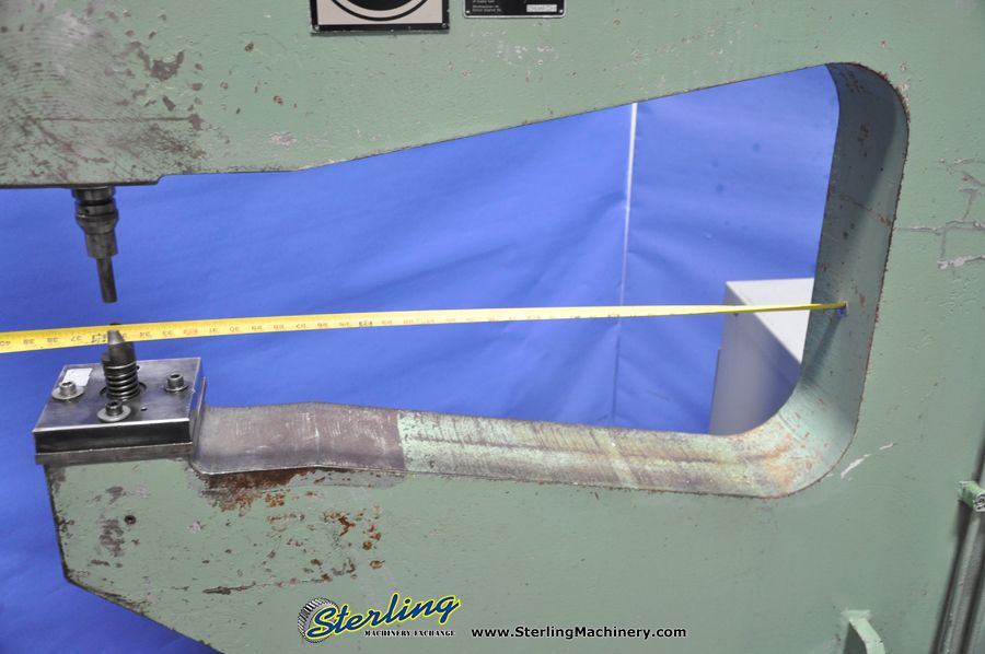 Eckold #HSP900/20, 36" throat, 12"-21" vertical height, dual palm Control, foot pedal, 2001, #A2145 - Image 2