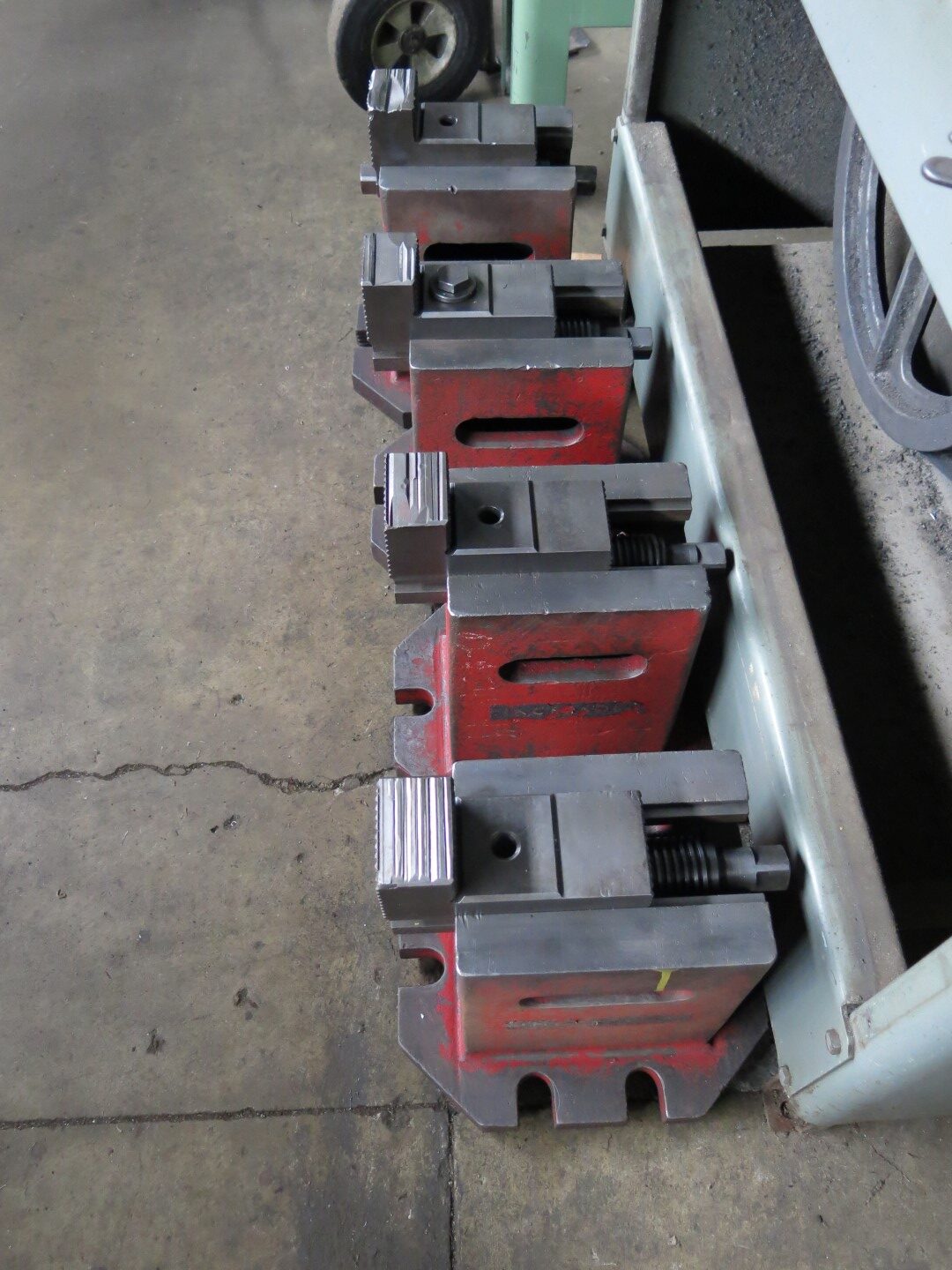 Ingersoll, LOT of 4 Boring Mill / Bridge Mill Jaws, 10-5/8" x 13" base, 14-5/8" H, AS IS - Image 2