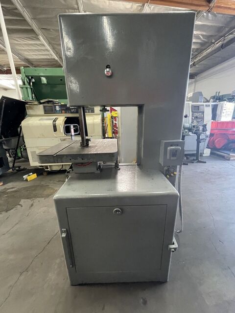 20" x 12" Powermatic #87, vertical bandsaw, 24" x 24" table, 2 HP, 1" x 1/8" x 151" blade, 40-4500 RPM, - Image 4