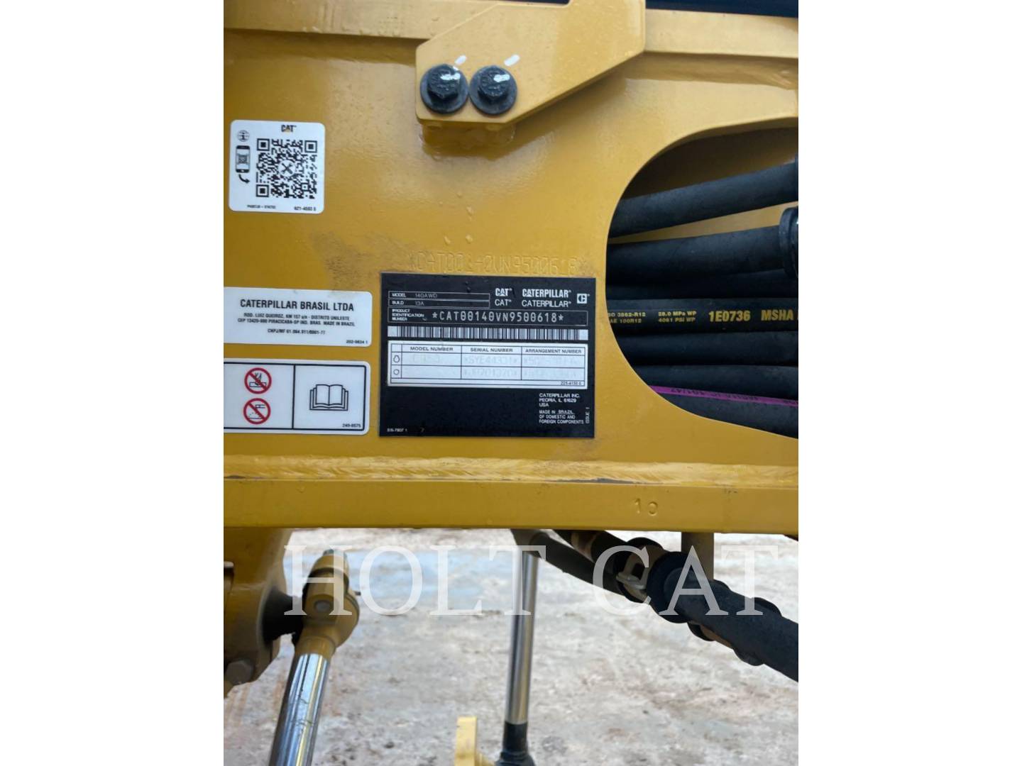Caterpillar 140-13AWD, Motor Grader, 287 hours, S/N: N9500618, 2023 - Image 6