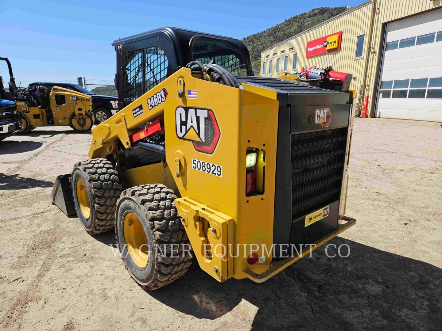 Cat 246D3, Skid Steer Loader, 442 hours, S/N: T9Z00600, 2023 - Image 4