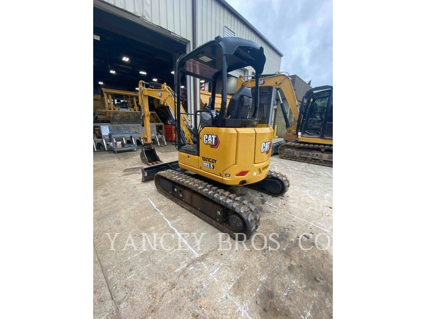 Caterpillar 303.507CR, Crawler Excavator, 185 hours, S/N: RE904512, 2024 - Image 4