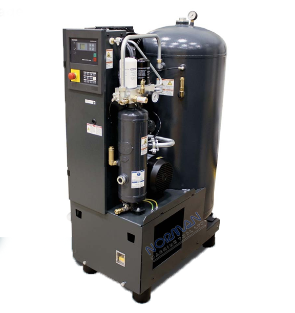 21 cfm, 125 psig, Kaeser #5C, Rotary Screw Air Compressor w/Built-in Dryer, 80-217 Pressure Range, 70 dB(A) - Image 6