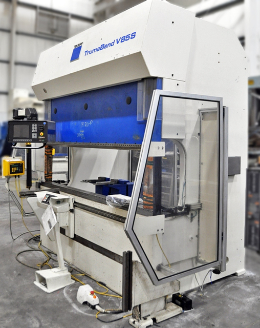 93.6 Ton, Trumpf TrumaBend #V85SX, Hydraulic Press Brake, 100" L x 4.75" width Bed, 14.37" Stroke, 89" - Image 7