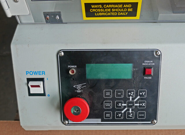 Lab-Volt Automation #5600-B0, CNC Mill, 7.5" X, 4" Y, 8" Z, 5.5" x 12" Table, 8.5" Clearance, 1 -1.5 HP, 3400 - Image 6
