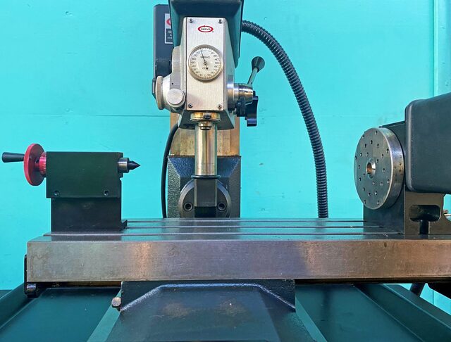 Servo #M-7844-842, CNC mini-mill w/4th Axis Rotary Table, 10" X, 5.25" Y, 3.5" Z, 16.75" x 5" Table, (3) 3/8" - Image 4