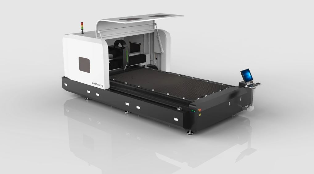 Bescutter #Space-Saver, 12kW, Fiber Laser, 60" x 120" Work area, 3150 IPM, 12 kW, new - Image 5