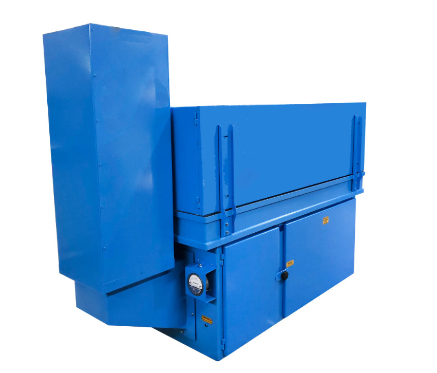 4000 cfm Denray #3672G, Down Draft Grind Table, 36" x 72" x 36" H Table, 2 HP, 220 V, new - Image 6