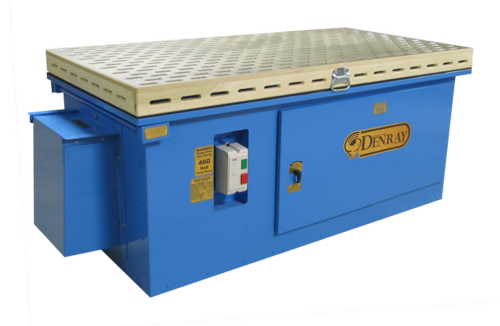 3500 cfm Denray #3672, Wood Sanding Down Draft Table, 36" x 72" x 36" H Table, 2 HP, 115/220 V, new - Image 5