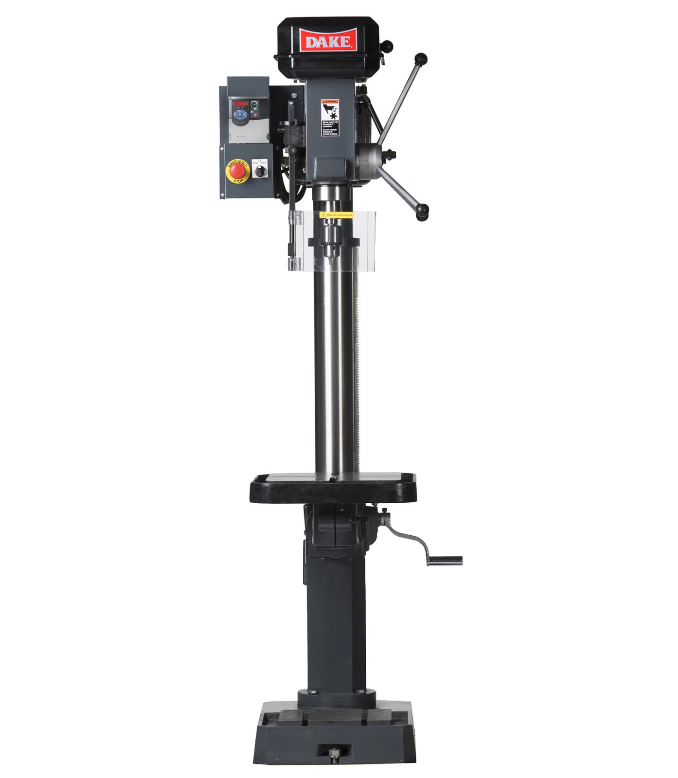 18" Dake #SB-32V, Variable Speed Floor Model Drill Press, 1.25" Drill capacity, 18" Work diameter, 15.75" x - Image 1