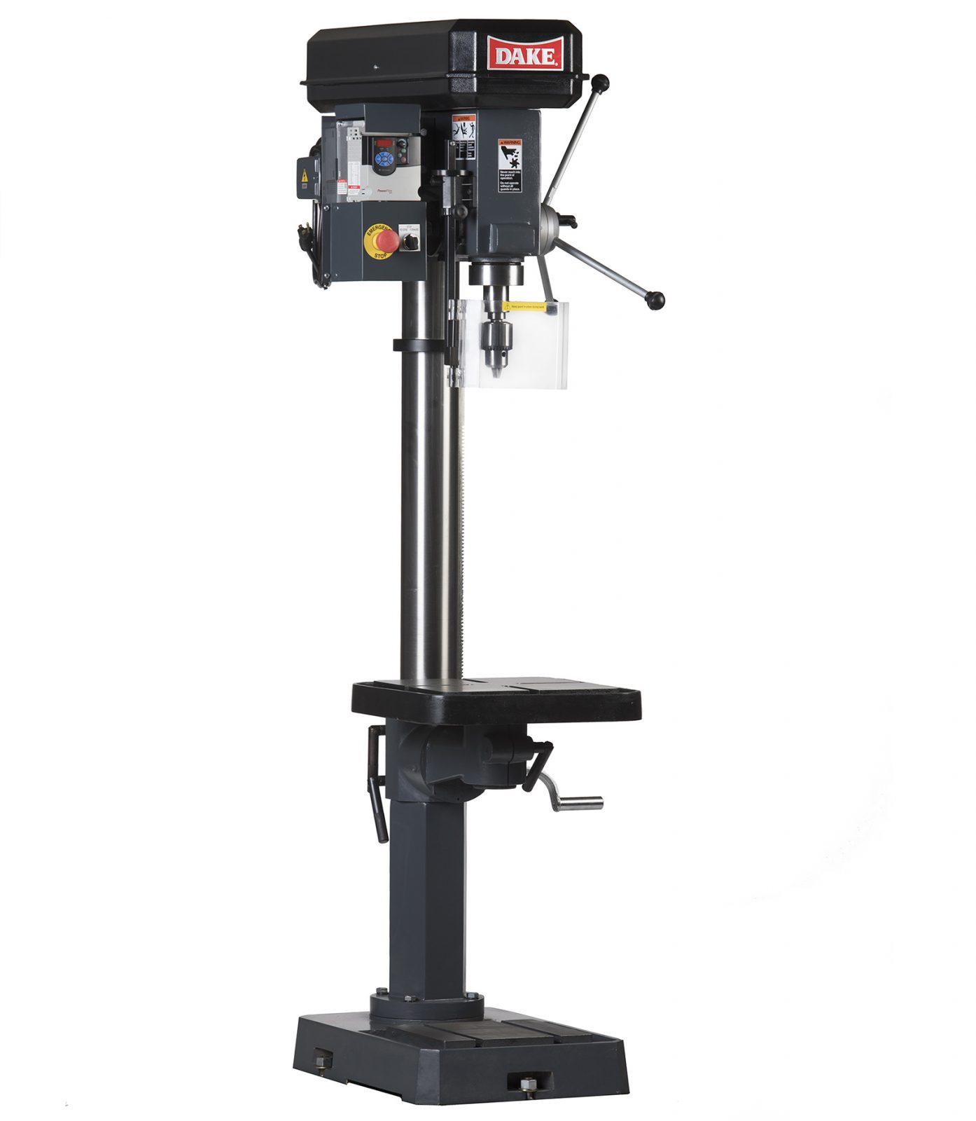 18" Dake #SB-32V, Variable Speed Floor Model Drill Press, 1.25" Drill capacity, 18" Work diameter, 15.75" x - Image 6