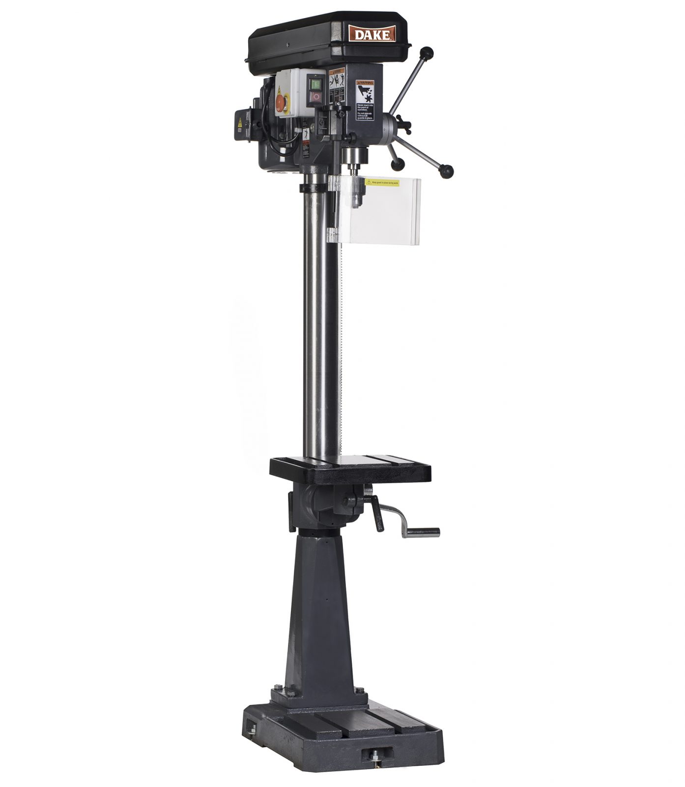 14.12" Dake #SB-16, Drill Press, 5/8" Drill capacity, 14.125" Work diameter, 11.75" x 11.75" Table, 3.125" - Image 2