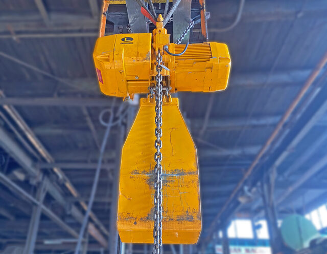 5 Ton, Harrington #ER050LD, Electric Chain Hoist, 25' capacity, 230/460 V - Image 6