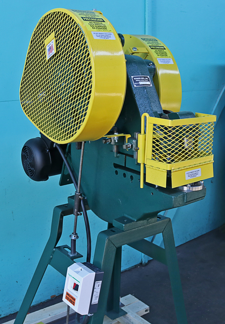 2" x 2" x 1/4" Rogers #Bantam, Ironworker, 10 Ton capacity, 3.7" Shut height, 1/2" Punch Hole thru 1/4" - Image 3