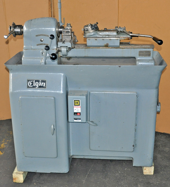 9" x 17" Elgin #EPC-5C, Second Operation Lathe, 1" Round Collet capacity, 3/4 HP, 120-3900 RPM, 208-230 V - Image 4