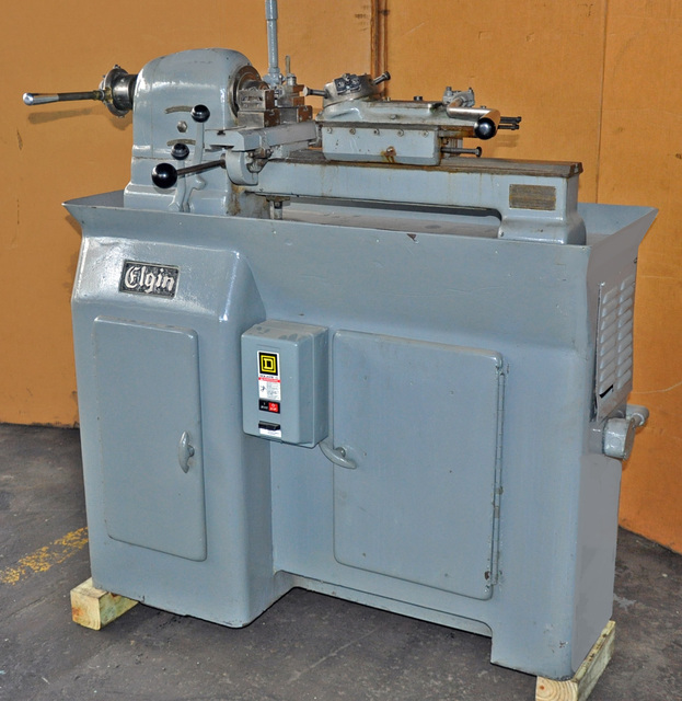 9" x 17" Elgin #EPC-5C, Second Operation Lathe, 1" Round Collet capacity, 3/4 HP, 120-3900 RPM, 208-230 V - Image 5