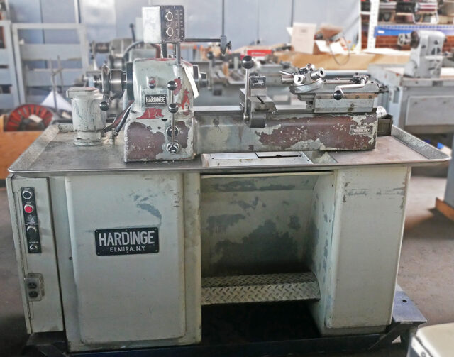 9" x 36" Hardinge #DSM-59, Second Operation Lathe, 3.75" Double Tool Cross Slide, 4" Turret Slide, 0.75 - Image 1