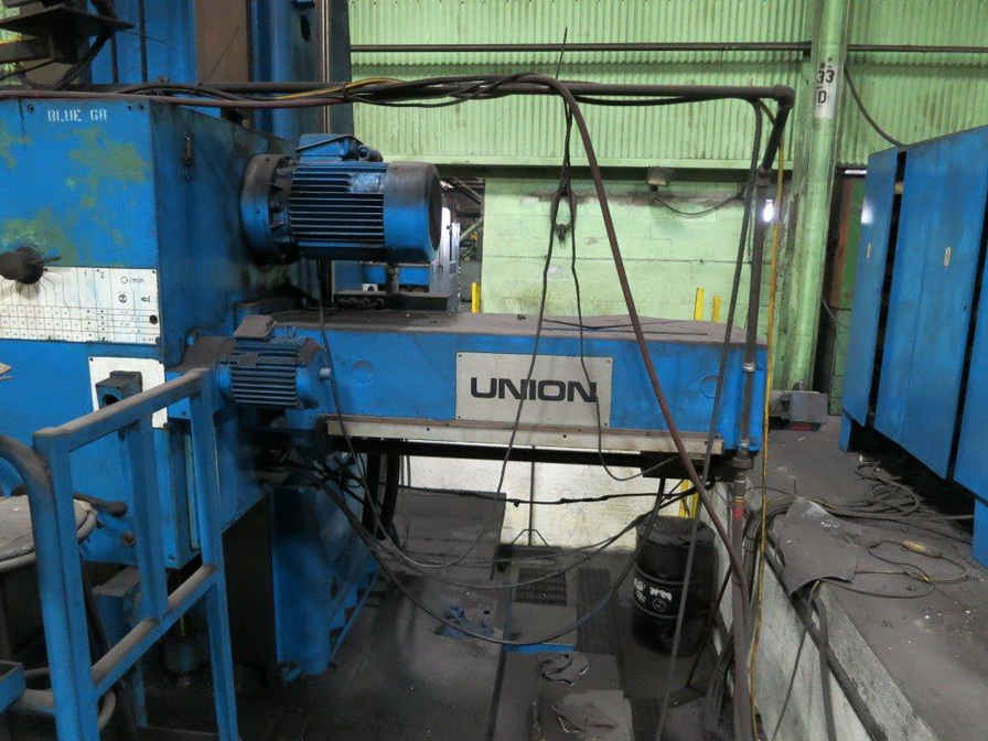 5.2" Union #BFP-130, Horizontal Boring Mill, 63" x 55" Rotary Table, 63" X, 63" Y, 63" Z, 43" Spindle Travel - Image 5
