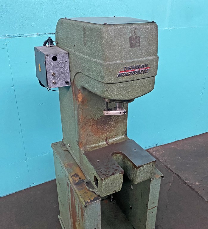 2 Ton, Denison #A, Multipress C-Frame Hydraulic Press, 3" Stroke, 5" Throat depth, 11.5" x 8.5" Bed, 3/4 HP - Image 4
