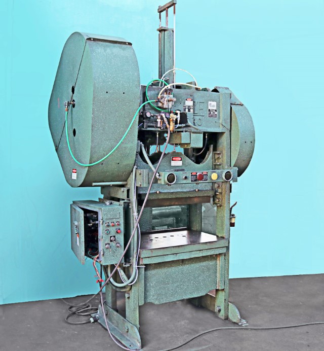 80 Ton, Rousselle #8SS40, Straight Side Punch Press, 30" D x 39.6" width Bed between post, 2" Stroke, 4" Ram - Image 4