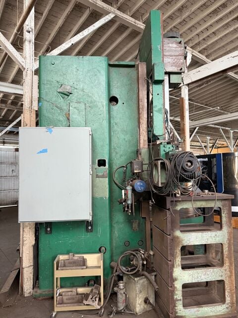 72" Giddings & Lewis #Hypro Dual Ram, CNC vertical boring mill, control w/milling spindle in ram, 74" swing - Image 6