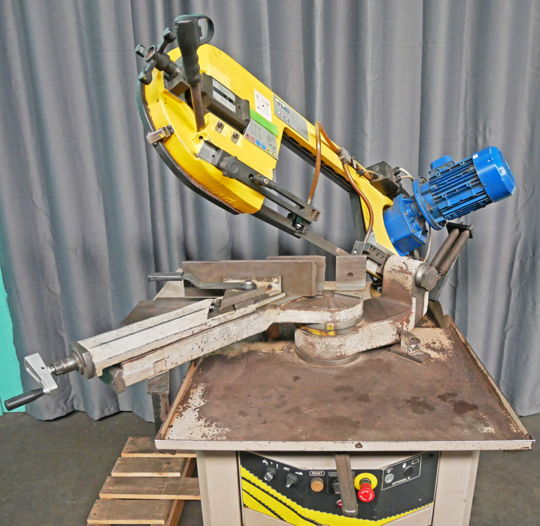 7-7/8" FMB #Antare, Manual Pull Down Double Miter Band Saw, 115/230 FPM, 8" 7.87" x 1" x .035" Blade, 1.75 HP - Image 5