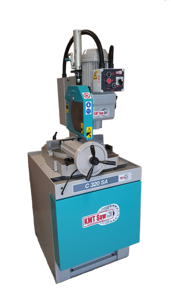12.5" KMT #C-320-SA, Semi-Automatic Column Style Cold Saw, 7.25" Vise Opening, 17/33 RPM, 2.5 HP, 220/460 V - Image 3
