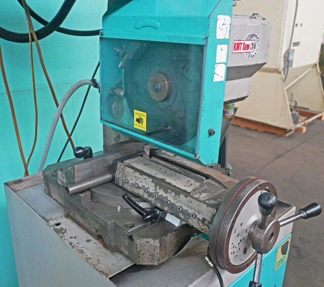 14.5" KMT #C-370-SA, Vertical Column Semi-Automatic Cold Saw, 18/36 RPM, 1.57" Spindle diameter, 36.25" Work - Image 7