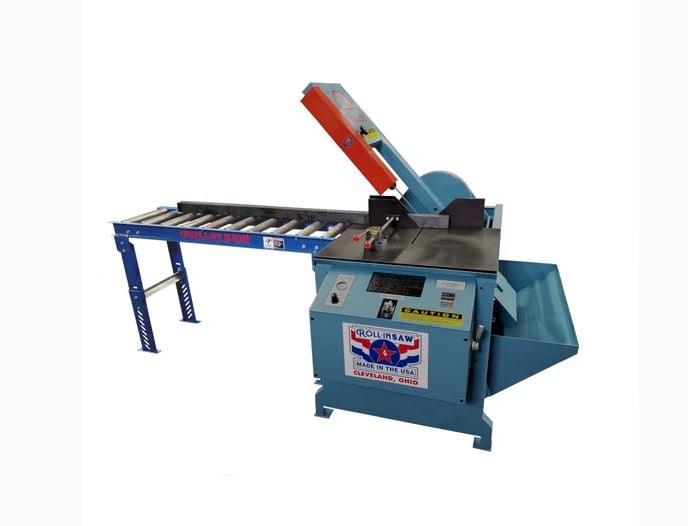 14" x 20" Roll-in Saw #TF1420, Vertical Tilting Band Saw, 70-400 SFPM, 12" 11" x 1" x .035" Blade, 2 HP - Image 6