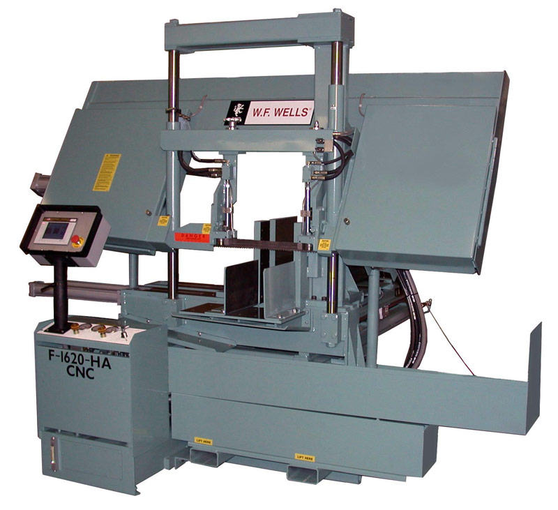 17" x 20" W.F. Wells #F-1620HA-CNC, Automatic Horizontal CNC Band Saw, 5000 lbs. capacity, 200" x 1.5" Blade - Image 4
