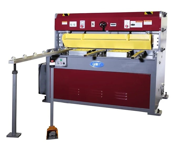 1/4" x 6' GMC #HS-0625E, Hydraulic Shear, 78" L Blade, 10-17 SPM, 18" Throat Depth, 24" Support Arm, 34" Back - Image 1