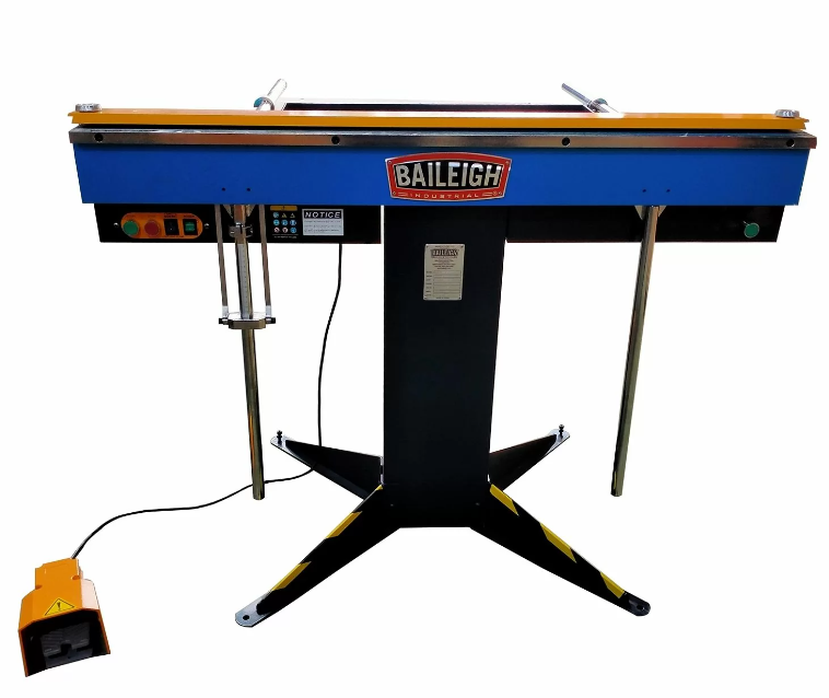 16 gauge x 4' Bailegh #BB-4816M-V2, Magnetic Sheet Metal Brake, 0-180 Deg. Bend, Unlimited Box Depth, 220 V - Image 4