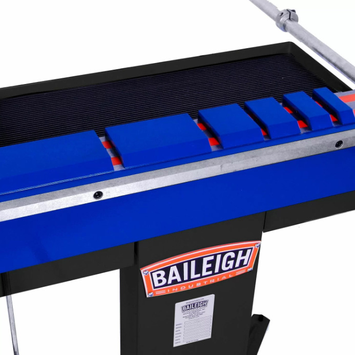 16 gauge x 4' Bailegh #BB-4816M-V2, Magnetic Sheet Metal Brake, 0-180 Deg. Bend, Unlimited Box Depth, 220 V - Image 10