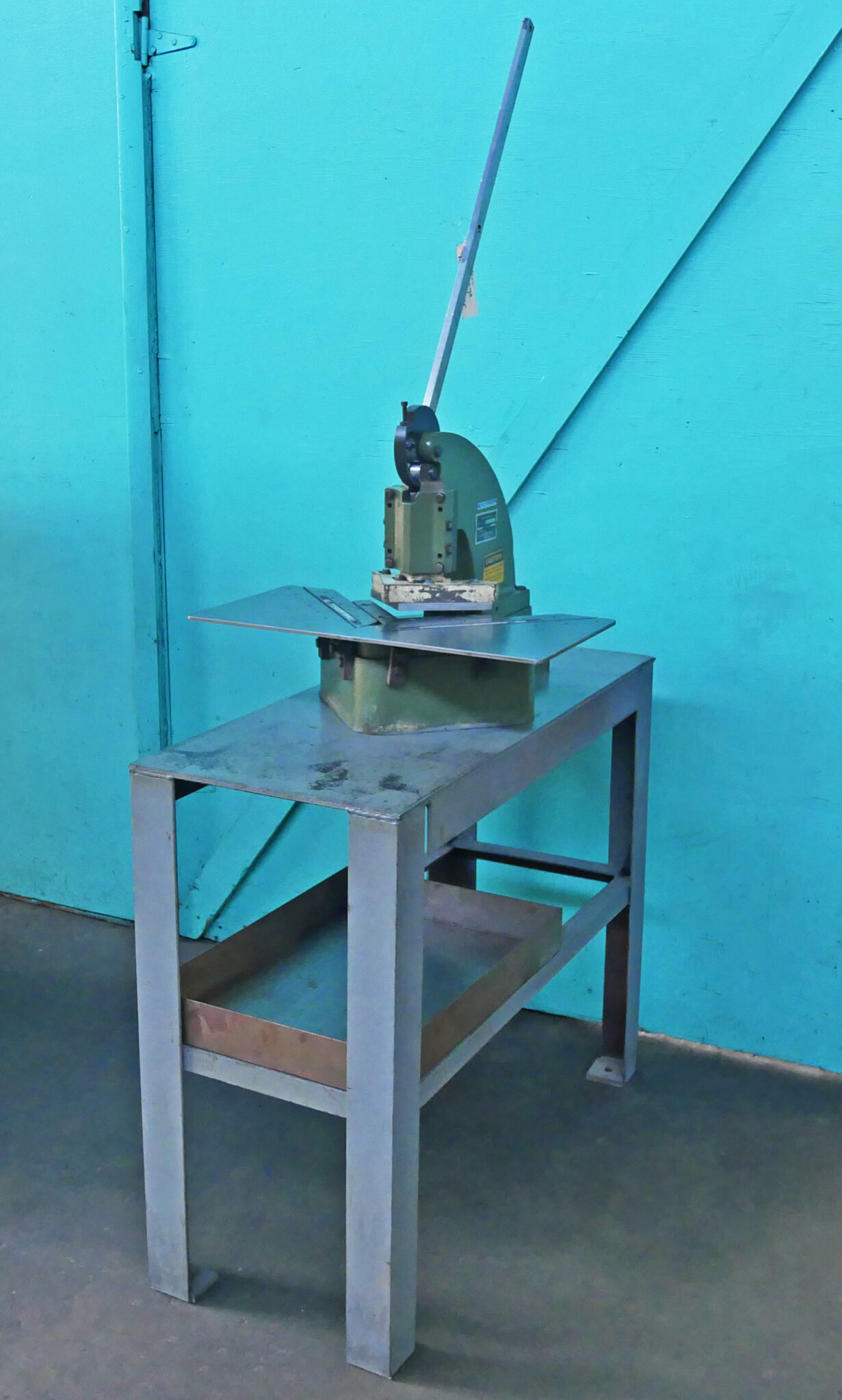 16 gauge x 6" x 6" Di-Acro #2, Tab Notcher with Stand, 1" Tab, 4 US Tons, 1/16" Ram Stroke - Image 5
