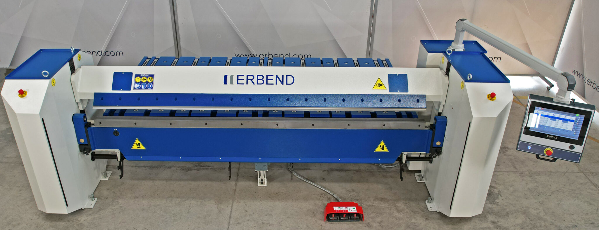 126" Erbend #MFC-3215, CNC Folder, 16 gauge, 4.72" Open Height (No Tools), 1.38" Beam Adjustment, new - Image 4