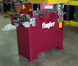 Flagler, Collar Machine, 24 Gauge, 6"-12" width Blank Capacity, 5"-18" diameter Size, 100 FPM, 2 HP, 230 V - Image 1