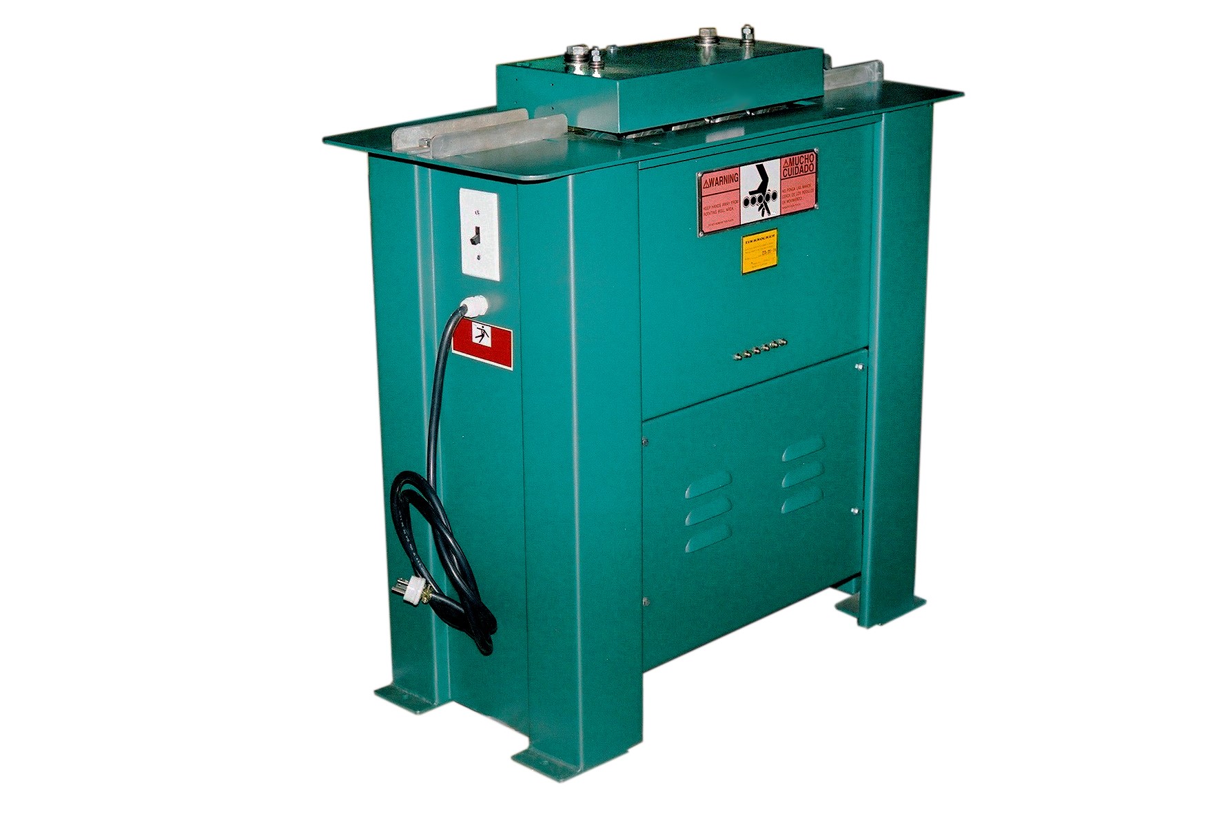 Tin Knocker #TK-20, Pittsburgh Roll Former, 20-26 gauge capacity, 5/16" Depth of Pocket, 25 FPM, 1 HP - Image 1