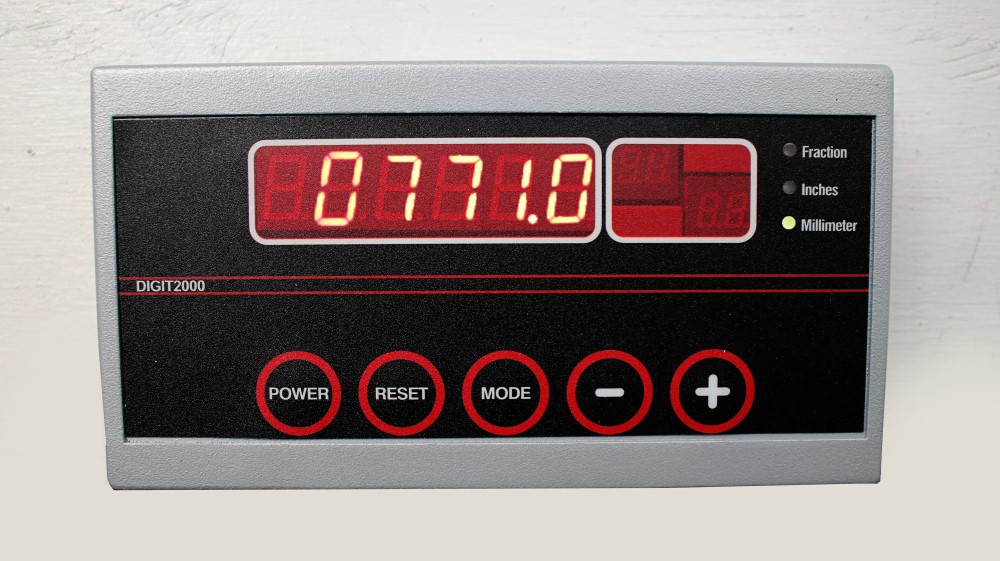 Digital Back Gauge Indicator, Moderne Electronique #Digit2000, 9 VDC, new - Image 4