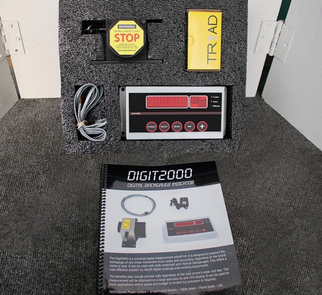 Digital Back Gauge Indicator, Moderne Electronique #Digit2000, 9 VDC, new - Image 10
