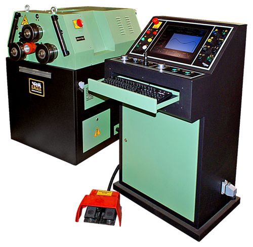 16" x 1.5" x 1/4" Eagle #BA35-CNC, CNC Programmable 3-Roll Driven Angle Roll Bender, Auto Repeat, 13 FPM, new - Image 3