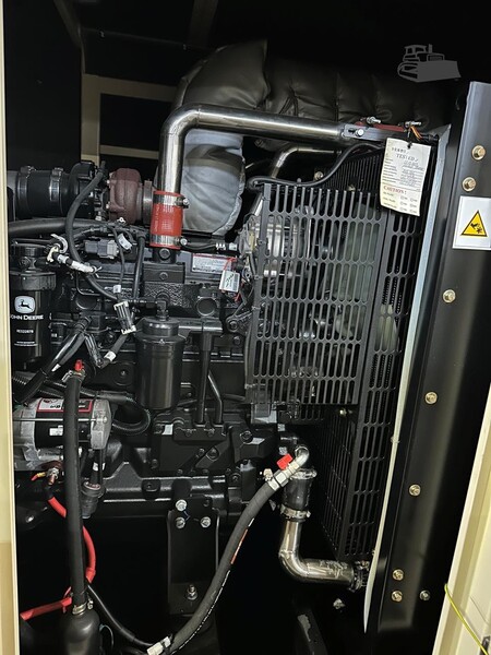 115 KW Aksa, stationary generator set, 1-phase, John Deere 4045 engine - Image 9