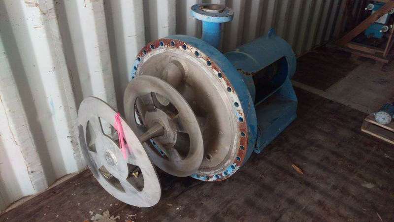 Premier #150GAL, 24" dia. continuous vertical colloid mill, 60 HP, unused, A-20SS, #1267825 - Image 2